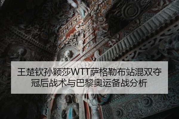 王楚钦孙颖莎WTT萨格勒布站混双夺冠后战术与巴黎奥运备战分析