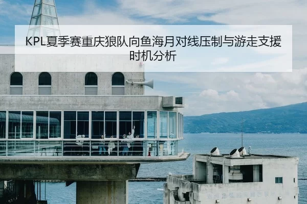 KPL夏季赛重庆狼队向鱼海月对线压制与游走支援时机分析